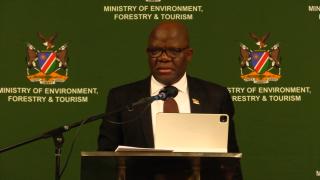 WINDHOEK, 14 April 2026 - Executive Director Sikongo Haihambo at the launch of the ABS launch in Windhoek. (Photo by: Esther Gabriel) NAMPA