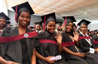 KATIMA MULILO, 14 April 2026 – The University of Namibia (UNAM) on Tuesday capped 215 graduates from different faculties at its Katima Mulilo Campus on Tuesday. (Photo: Contributed)