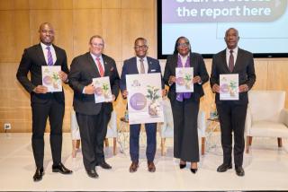 WINDHOEK, 16 APRIL 2026 - The Namibia Deposit Guarantee Authority (NDGA) team at the 2025 Annual NDGA Report launch. (Photo: Contributed) NAMPA