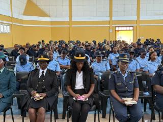 OSHAKATI, 16 April 2026- The Oshana NamPol held a 16th women’s network anniversary celebration for women within the Namibian police on Thursday.(photo: contributed) 