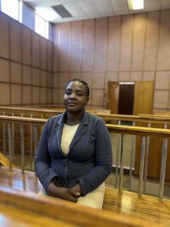 Windhoek, 20 April- Mechthilde Karomo. (Photo by Eba Kandovazu). NAMPA