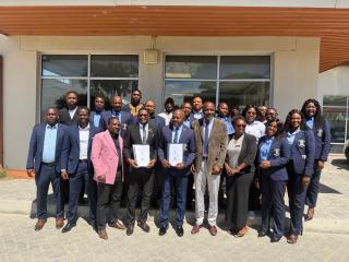 NKURENKURU, 20 April 2026-The Kavango West Regional Council and the Rundu Vocational Training Centre on Monday signed a Memorandum of Understanding at the Kavango West Regional Council offices to strengthen skills development, service delivery, and project execution across the region.
(photo: Lylie Joel)
NAMPA