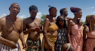 Etosha, 28 March 2026- Members of the SAN community living in Etosha. (Photo by Eba Kandovazu). NAMPA