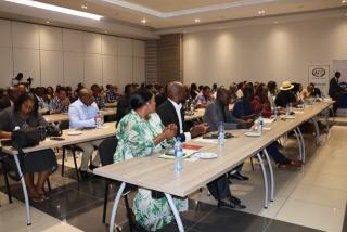 OTJIWARONGO, 27 April 2026 -A section of participants attending a consultative meeting with the Anti-Corruption Commission (ACC) at Otjiwarongo on Monday morning. (Photo by: Mulisa Simiyasa) NAMPA