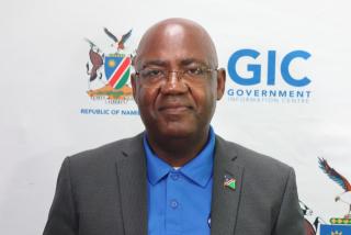 WINDHOEK, 30 April 2026 - The executive director of the National Planning Commission, I-Ben Nashandi pictured at the Government Information Centre. (Photo by: Edward Tenete) NAMPA