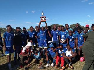 NKURENKURU, 10 May 2026- KK United secure Premier League promotion with emphatic 4-0 win, making history for Kavango West.

(Photo: Contributed)
