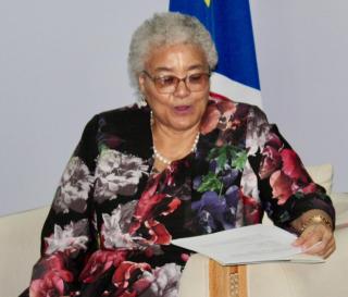 WINDHOEK, 11 May 2026 - Vice President Lucia Witbooi pictured during a meeting with a French business delegation in Nairobi (Photo: Contributed) NAMPA