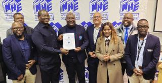 WINDHOEK, 12 MAY 2026 - The MTC team and NHE team at the official MoU signing between the two entities in Windhoek. (Photo: Contributed) 