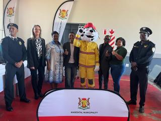 MARIENTAL, 15 May 2026- The Mariental Municipality on Friday officially launched    ‘Sparky the Mascot’ to Boost Fire Safety Awareness in the town

(Photo:Contributed)
NAMPA