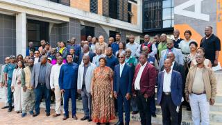 KATIMA MULILO, 19 May 2026 - A regional group photo of the participants to the National Anti- Corruption Strategy & National Ethics and Anti-Corruption Policy Framework Regional Consultative Meeting at Katima Mulilo's Zambezi Regional Council on Tuesday.

(Photo: Michael Mutonga Liswaniso) NAMPA
