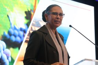 WINDHOEK, 22 May 2026 - Acting CEO of NIPDB, Jessica Hauuanga, speaking at the Namibia-China Business Forum in Windhoek on Friday. The forum took place under the theme “Strengthening Namibia-Shandong Economic Cooperation and Investment Partnerships.” (Photo by: Chelva Wells) NAMPA