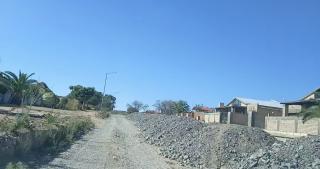 TSUMEB, 26 May 2026- The incomplete ongoing interlocking works on Peter John Shaanika Street (formerly Kupferquell Street).

(Photo: Contributed)