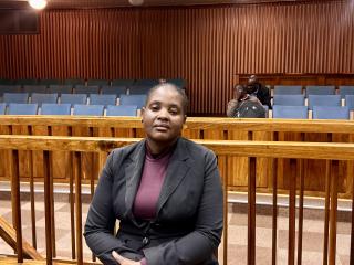 Windhoek, 29 May- Mechthilde Karomo. (Photo by Eba Kandovazu). NAMPA