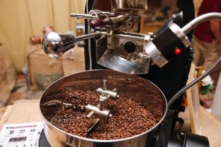 WINDHOEK, 10 June 2026 - Exhibitor, showcasing coffee beans at the very first Bank Windhoek Coffee Extravaganza in Windhoek. (Photo: Contributed) 