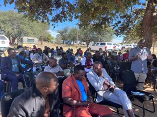 MURURANI, 10 June 2026- Kavango communities question N.dollars 8 billion pipeline plan to supply water to central Namibia during an Environmental and Social Impact Assessment meeting at Mururani village in the Mankumpi Constituency on Tuesday.

(Photo: Lylie Joel)
NAMPA