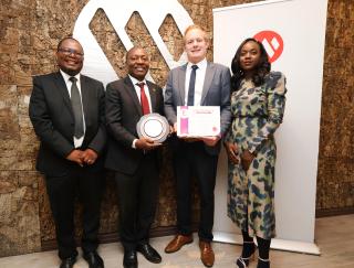 WINDHOEK, 17 June 2026 -  From left to right, Chief Financial Officer and Instant Payment Programme Chairperson for Bank Windhoek, Zenaune Kamberipa; Chief Operating Officer: Instant Payment Namibia, Marsorry Ickua; Bank Windhoek Managing Director, James Chapman and Head: e-Money and Instant Payment Programme Manager for Bank Windhoek, Candy Ngula. (Photo: Contributed) 