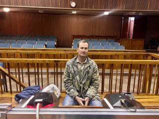 Windhoek, 23 June 2026- Armand Schultz an alleged drug dealer in the Windhoek High Court. (Photo by Eba Kandovazu). NAMPA