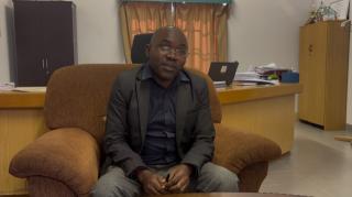 RUNDU, 23 June 2026 - The acting Regional Health Director in the Kavango East Region, Sacky Nairenge talking about the cervical cancer screening campaign. (Photo by: Sawi Hausiku) NAMPA 