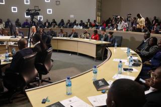 WINDHOEK, 25 June 2026 - Different attendees including community leaders and members, members of the diplomatic corps and members of the National Assembly among others pictured during Khomas’ State of the Region Address. (Photo: Edward Tenete) NAMPA