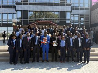 NKURENKURU, 25 June 2026- The Kavango West Regional Council on Thursday launched its five year strategic plan for 2025 - 2030. The plan, sets out a clear vision and a road map of the region's journey to achieving its goals. 

(Photo: Lylie Joel)
NAMPA