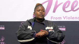 WINDHOEK, 27 June 2026 - Manela Gaeses, single mother who participated in the Effective Parenting, Community Connection session hosted by One Economy Foundation. (Photo by: Molly Weyulu) NAMPA