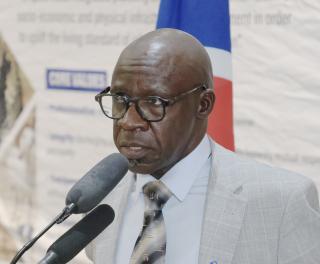 OTJIWARONGO, 29 June 2026 - Otjozondjupa Chief Regional Officer, Gerson Karaerua speaking at the 2026 State of the Region Address (SORA) at Otjiwarongo on Monday. (Photo by: Mulisa Simiyasa) NAMPA