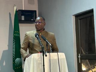 OPUWO, 30 June 2026- Kunene Governor Vipuakuje Muharukua during the State of the Region Address (SORA) in Opuwo on Monday. (Photo: Kaviveterue Virere) NAMPA 