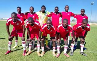 OPUWO, 02 July 2026- Okarindi Komutati FC first line up. (Photo: Contributed) NAMPA 