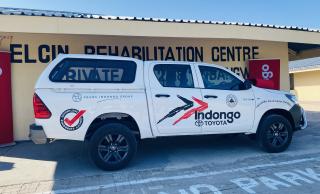 ONIIPA, 02 July 2026- The newly donated vehicle by Indongo Toyota to Elcin Rehabilitation Centre. The vehicle was donated on Thursday.

(Photo: Max Henrich) NAMPA 