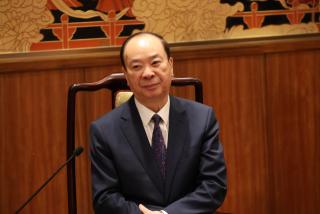 GUANGZHOU, 06 July 2026 - Communist Party of China Party secretary of Guangdong and member of the Politburo of the Chinese Communist Party,  Huang Kunming. (Photo by: Isabel Bento) NAMPA