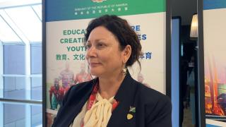 BEIJING, 10 July 2026 - Minister of Education, Innovation, Youth, Sport, Arts and Culture, Sanet Steenkamp. (Photo by: Isabel Bento. 
