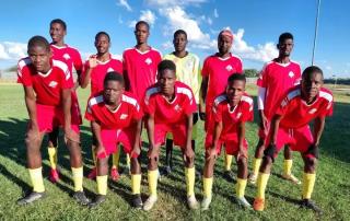 OPUWO, 17 July 2026- Okarindi Komutati FC first line up. (Photo: Contributed) NAMPA 