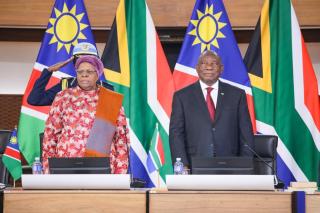 PRETORIA, 17 JULY 2026 – President Cyril Ramaphosa of South Africa and Namibian President Netumbo Nandi-Ndaitwah successfully co-chaired the 4th Session of the South Africa–Namibia Binational Commission (BNC), which took place today, Friday, 17 July, in Pretoria, South Africa. (Photo: Contributed) NAMPA.