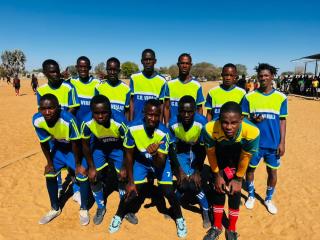 OKAMATAPATI - Local teams vied for top league positions in the Okamatapati Soccer League (Photo: Contributed) NAMPA 