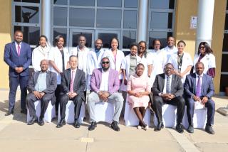 WINDHOEK, 30 July 2026 - The Khomas Regional Council has officially dispatched a delegation of 12 medical specialists to Jiangsu Province, China. Departing this Friday, the team will undergo a 31-day observational fellowship at the prestigious Nanjing Drum Tower Hospital. (Photo by: Uakutura Kambaekua) NAMPA.