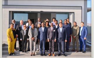 WINDHOEK, 31 July 2026 - Stakeholders from government, NAMDIA and ILO pose for a photo during a visit to NAMDIA. (Photo: Contributed) NAMPA 