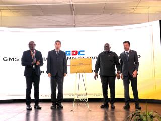 WINDHOEK, 04 August 2026 - Gezhouba Mining Services on Tuesday officially changed its name to GMS Namibia Mining Services (Pty) Ltd, marking five years of operations during which the company recorded over N$1.2 billion in local procurement and more than N$335 million in tax contributions.

(Photo by: Justina Shuumbwa) NAMPA