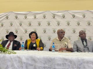 NKURENKURU, 07 August 2026-The First Gentleman of Namibia, Lt. Gen. (Rtd) Epaphras Denga Ndaitwah at engagement session for the Boy Child,at the Kavango West Regional Council multipurpose hall on Friday.

(Photo: Lylie Joel)
NAMPA