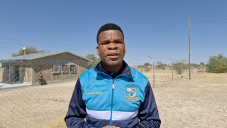 STAMPRIET, 13 August 2026 - Hardap Regional Council Chairperson, Simon Kooper. (Photo: Joe-Chintha Garises) Nampa 