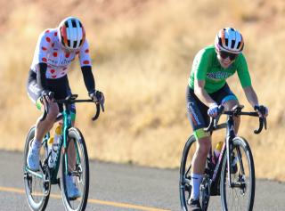 WINDHOEK, 15 August 2026 - South Africa’s Kelsey Jade van Schoor (in green) during the 2026 Pupkewitz Megabuild Tour de Windhoek. She was crowned the overall champion of the 2026 women’s category. (Photo by: Hesron Kapanga) NAMPA