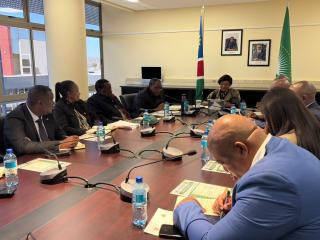 NKURENKURU, 17 August 2026- The African Peer Review Mechanism (APRM) paid a courtesy visit on the Governor of Kavango West Region on Monday, kicking off its oversight visit to the region.

(Photo: Lylie Joel)
NAMPA