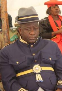 OKAHANDJA, 18 July 2015 - Chief Tjinaani Maharero of the Maharero Traditional Authority and head of the Otjika-Tjamuaha Royal House. (Photo: Contributed) NAMPA.