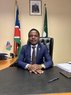 OUTAPI, 14 August 2026- Governor of Omusati Region, Immanuel Shikongo. (Photo by Eba Kandovazu). NAMPA
