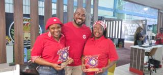 WINDHOEK, 31 August 2026 - Bank Windhoek team receiving the award for overall Winner of the Ongwediva Annual Trade Fair (OATF) 2026 Exhibition. (Photo: Contributed) 
