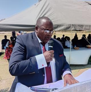 KATIMA MULILO, 31 August 2026 - Judea Lyabboloma Constituency Councillor, Vincent Sinalumbu who served as the Acting Regional Governor delivered the keynote speech at the officially launch of the lifelong learning month at Katima Mulilo on Monday.

(Photo: Michael Mutonga Liswaniso) NAMPA


