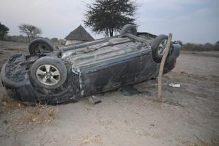 SACHONA, 06 September 2026 - Less than 48 hours after a horrific weekend crash claimed three lives in the Zambezi Region, another person died and six others were injured when a vehicle overturned on Sunday afternoon.

(Photo: Contributed)