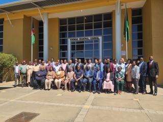 WINDHOEK, 07 September 2026 - Officials attending the Regional Stakeholder Validation Consultation on the Draft African Peer Review Mechanism (APRM) Progress Report on the Implementation of the Namibia Country Review Report. (Photo: Molly Weyulu) NAMPA 