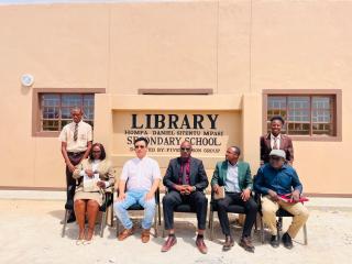 NKURENKURU, 11 September 2026- The Five Season Group has officially handed over a new library valued at N.dollars 409 000 to Hompa Daniel Sitentu Mpasi Secondary School in Nkurenkuru, Kavango West region which currently serves 218 learners from Grade 8 to 9.

(Photo: Lylie Joel)
NAMPA