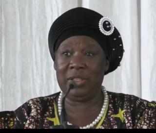 KATIMA MULILO, 12 September 2026 - Zambezi Governor, Dorothy Kabula-Simushi delivered the regional keynote address at the Regional National Day of Prayer.

(Photo: Contributed)