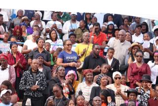 WINDHOEK, 12 September 2026 - Hundreds gathered at the Independence Arena in Windhoek to observe the National Day of Prayer, uniting to seek divine intervention against social challenges. (Photo by: Uakutura Kambaekua) NAMPA.